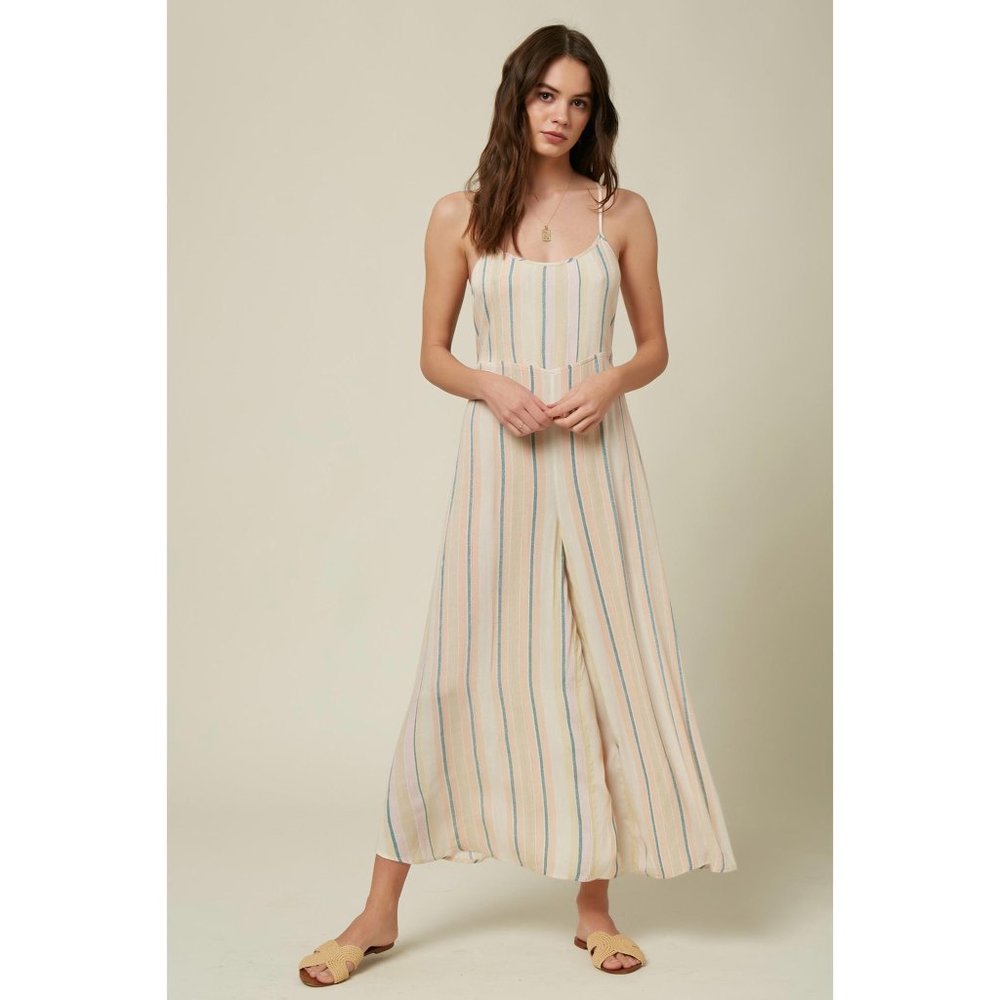 o'neill / juls striped jumpsuit